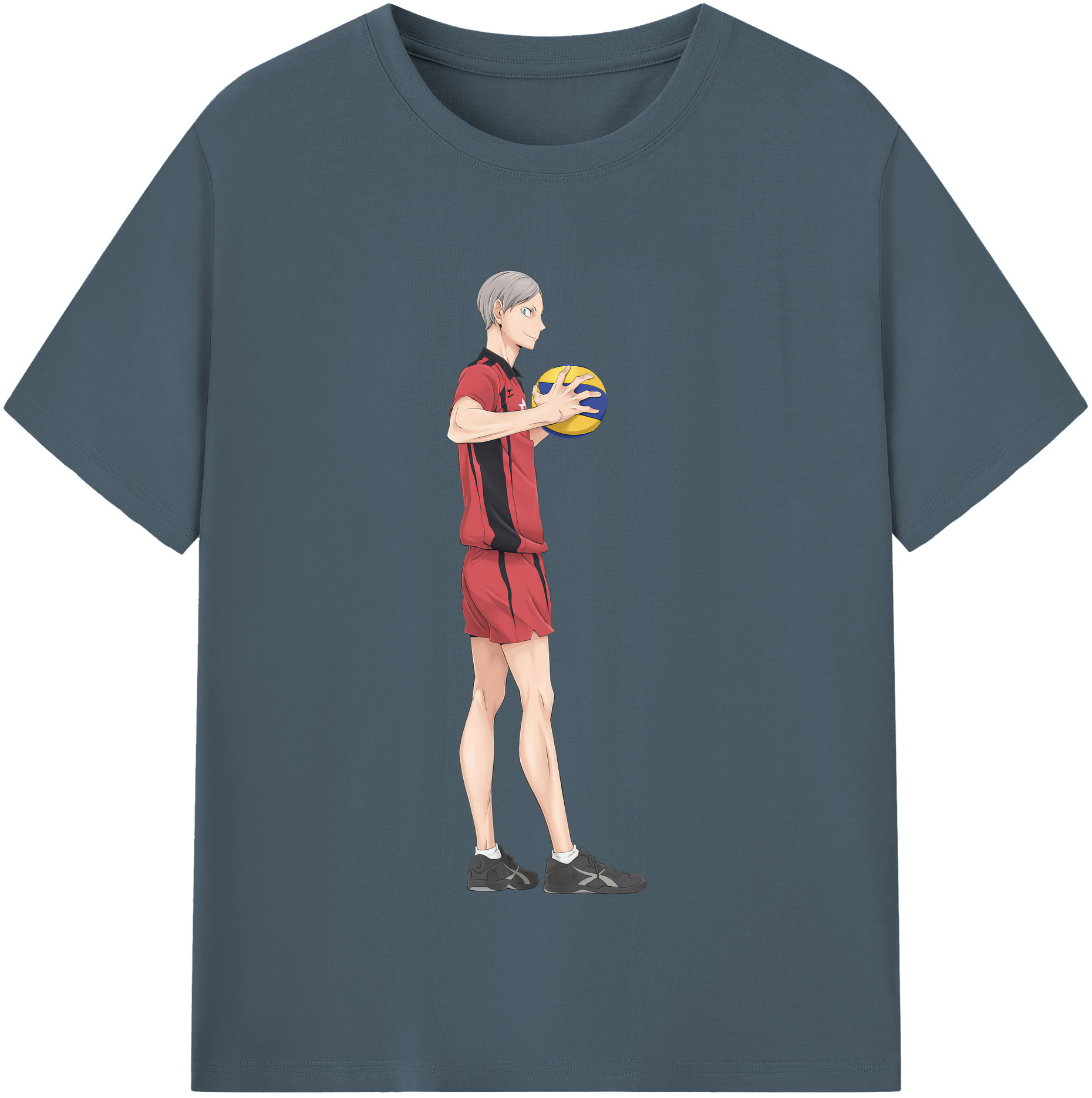 （画像用） ハイキュー!! Haikyu!! 綿100％半袖Tシャツ（フロントプリント）